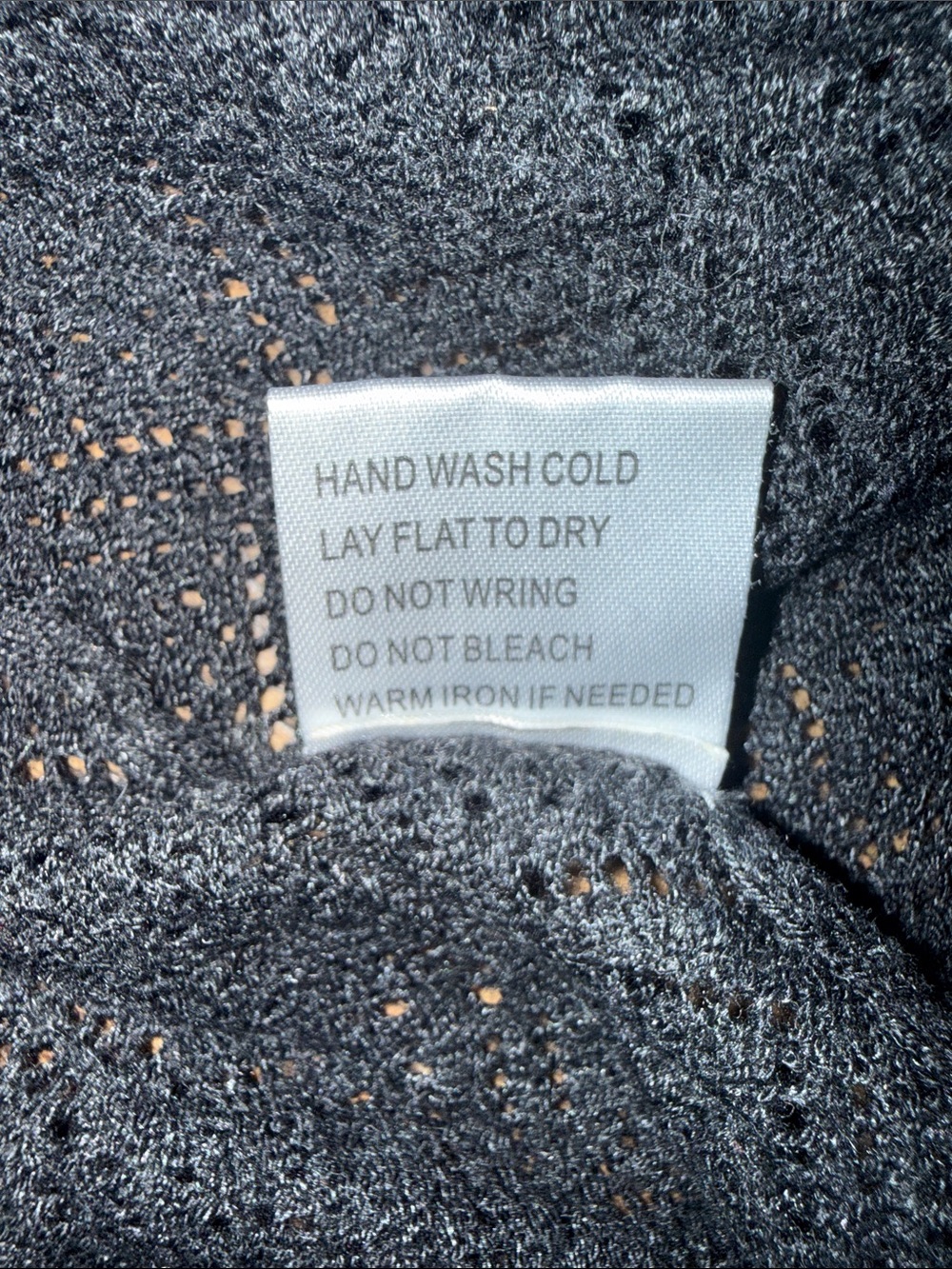 Charcoal Lightweight Open-Front Women's Sweater - Picture 6 of 7